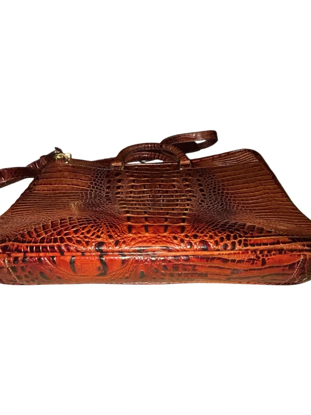 Brahmin Pecan Melbourne Convertible Laptop Bag